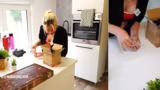 Frikadellen-Zubereitung mit kreative Köstlichkeiten und Markenpräsentation