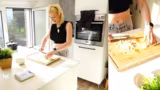 Nusskuchen & Bratwurst mit Kartoffeln !…