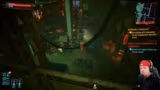 Abendlicher Treffpunkt in Night City: Virtuelle Erkundung mit Stil