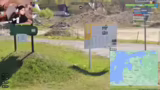 GeoGuessr-Runde und Flaggen-V…