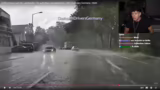 Dashcam-Reaktion und Frankfur…