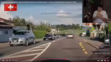 Dashcam-Reaktionen und Verkeh…