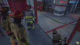 Vorbereitung auf einen Feuerw…
