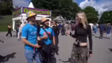 Erkundung des Festivalgelände…