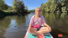 STAND-UP Paddel Frühstück auf dem Fluss…