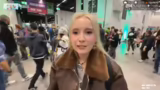 Ankunft auf der Polaris-Messe…