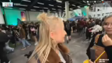 Begegnungen auf der Messe und…