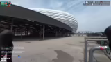 Ankunft an der Allianz Arena…
