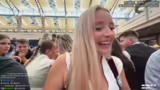 VIP-Bändchen und Shoutout