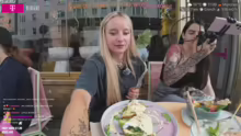 Frühstücksdate mit einer schönen Frau !…