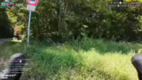 Fahrt entlang der Autobahn un…