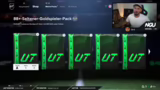 Packs Opening und Glückwünsche