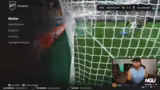 Ärger über das Spiel und absc…