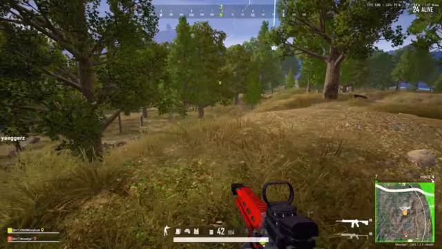 Dynamische Gameplay-Session mit strategischen Runden in PUBG