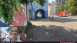 In Düsseldorf! Fahrrad abgeben, Walter…