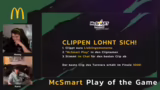 Sponsor-Segment mit McDonalds…