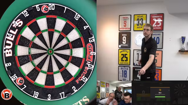 Dart-Finale der Flying Mullets Premier League beendet