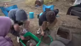 Goldwaschen und Teamwork
