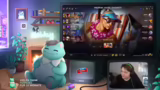 Spielstart mit Smolder und Em…