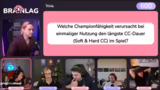 Trivia-Frage: Längste CC-Daue…