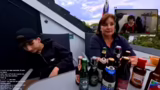 Pakete von Zuschauern und Bie…