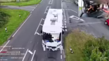 Drohnenflug während der Fahrt…