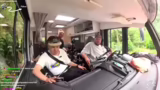 Drohnenflug vom Wohnmobildach…