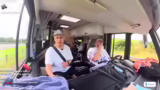 Technik-Vorstellung im Tourbus