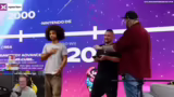 Wii Sports Tennis-Duell auf d…