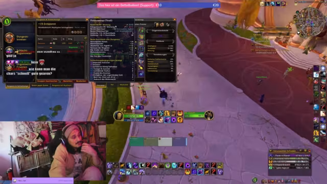 World of Warcraft Gruppe bereitet Chimærus-Mythic-Raid vor