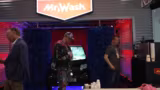 Geschäftsideen auf der OMR-Messe präsentiert