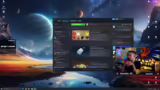 Spielauswahl und Chat-Interak…