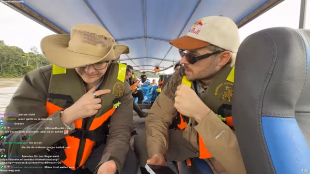 Reise in den Amazonas-Regenwald gestartet