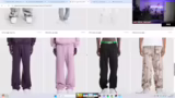 Fokus auf kurze Hosen, Leinen…