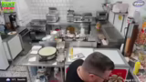 Einbrennen der Crêpe-Platte