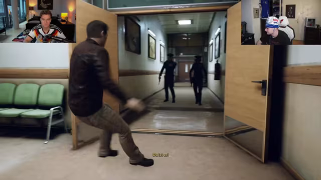 Zwei Gefangene planen die Flucht aus dem Gefängnis