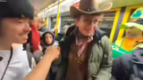 Unterwegs zum Karnevalszug