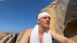 Gefährliche Kletterpartie und…