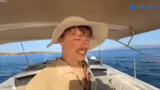 Rückschwimmen zum Boot und An…