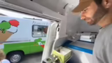 Einblick in die Eismanufaktur…