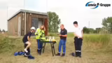 Besichtigung der Gasabteilung…