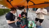Wette und Fahrrad-Diebstahl