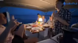 Grillen, Wein und Bootsgesprä…