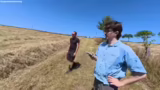 Erkundungstour über das Feld…