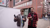 Ankunft auf der Intel Extreme…