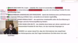 Ankündigung von geplanten Inh…
