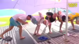 Yoga-Session mit Verena
