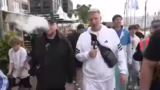 Bootsfahrt und Fernsehteam
