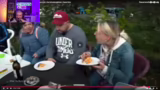 Pizza-Verkostung und Teig-Dis…