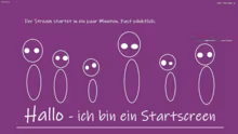 Grrr böse Frau auf dem Bildschirm / !ko…